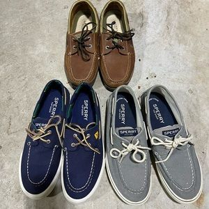Mens Sperry Boat Shoes bundle.  Size 9 Mens.